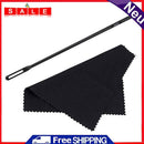 345mm Flute Cleaning Rod with Random Color Cloth Woodwind Instrument Accessories