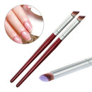 Manucure Tools Ombre Brushes Dye Drawing Pen UV Gel Polish Gradient Nail Brush