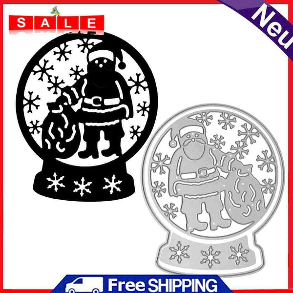 Snowvirtuos Santa Claus Metal Cutting Tools Stencils DIY Embossing Scrapbookin