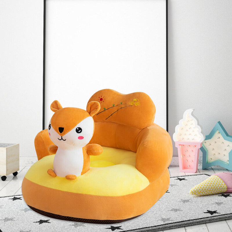 Baby Seats Sofa Cover Seat Support Cute Feeding Chair No Cotton Filler (4) Newly