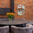 Car Tin Plate Painting Metal Cafe Bar Retro Door Sign Poster Plaque (B)