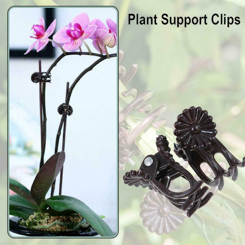 Plant Support Clips Orchid Stem Clip For Vine Support Clamping Branch S2P5 S1X2