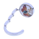 Foldable Metal Butterfly Purse Bag Hanger Handbag Table Hook(3099-16)
