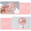#A USB Neck Fan Mute Cooler Convenience Cooling Tool Suitable for Summer Supplie