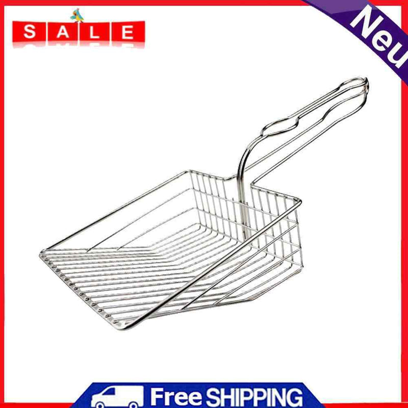 Stainless Steel Pet Dog Cat Cleaning Tools Puppy Kitten Litter Scoop Poop Shovel