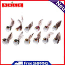Starnear 12 Colorful Foam Binding Artificial Birds for DIY Crafting Ga
