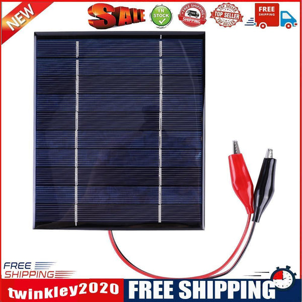 Outdoor Hiking Waterproof Solar Panel 5W Portable Solar Charger Power Bank