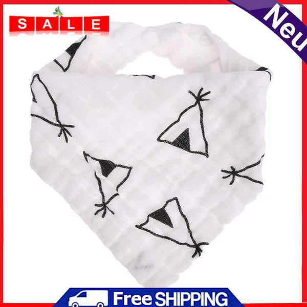silveroneuk baby kids infant triangle head scarf bandana feeding bibs spoke