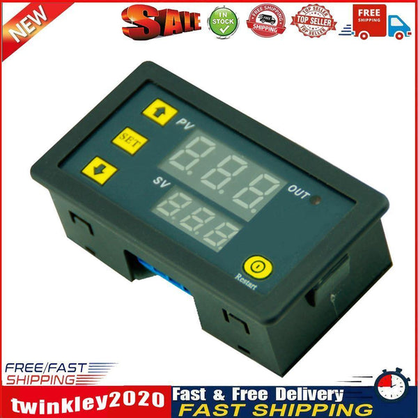 DC12V 20A Digital Display Time Delay Relay Timing Timer Cycling Module Newly