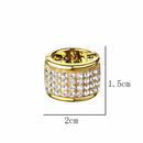 9 PCS Punk Elastic Woman Crystal Ponytail Holder Hair Cuff Headband Hair Ring