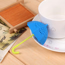 Umbrella Shape Silicone Tea Coffee Strainers Infusers Teapot