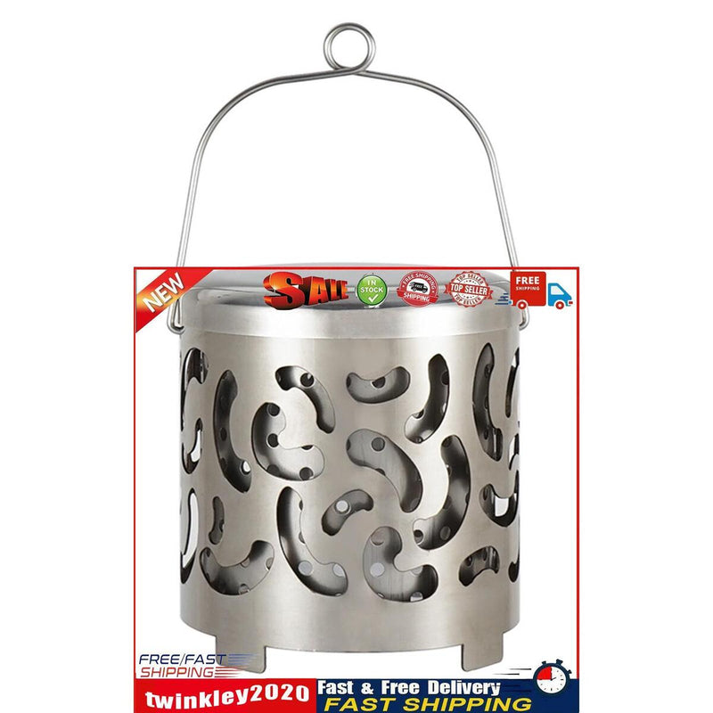 Camping Mini Heater Warming Stove Cover Tent Stainless Steel Heating Cover Newly