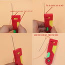 Easy Elderly Use Plastic Device Automatic Threader Thread Guide Needle Sewing