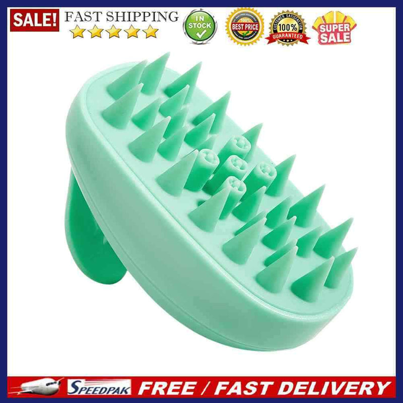 Women Silicone Non-slip Hair Bathing Brush Scalp Body Massage Hair Care Comb