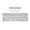 Hot Swap Keyboard Kit Bluetooth-compatible 5.0 Customized Keyboard (White)