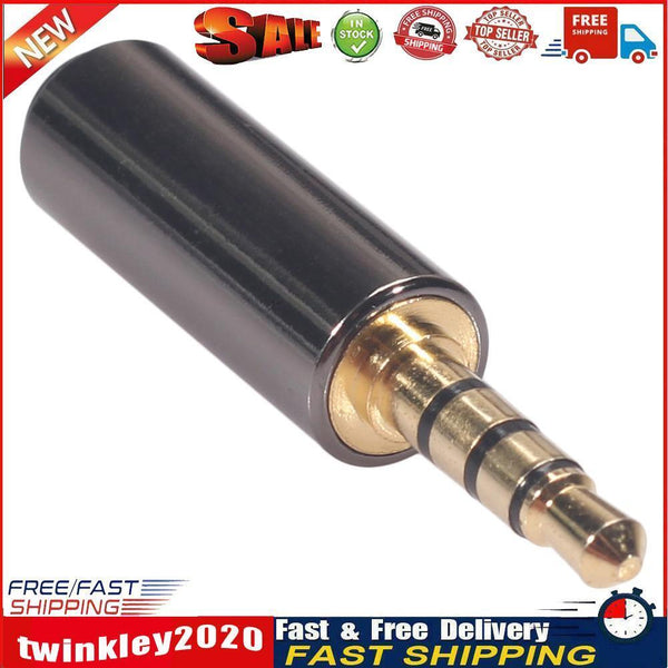 3.5mm Male to Female M/F Stereo Audio Plug CTIA to OMTP Headphone Adapter  Newly