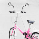 Bicycle Rear View Mirror MTB Road Bike Handlebar Rearview Convex Mirror Black