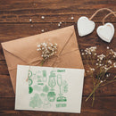 Drink Glass Fruit Embossing Paper Card Cutting Die DIY Seal Stamp (T1900TC)
