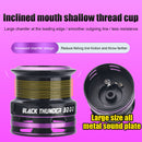 5.0/1 Speed Ratio 13+1BB Baitcasting Fishing Reel Metal Line Cup Wheel for