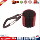2pc Portable Fishing Rod Hanging Clamp w/ Carabiner Fishing Pole Holder Red