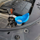 Blue Fluid Reservoir Tank Wiper Nozzle Cover Bottle Lid Wiper Washer Cap