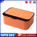 Wet Wipes Storage Box with Lid Home Tissue Dispenser Napkin Case (Orange)