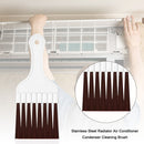Stainless Steel Radiator Air Conditioner Condenser Cleaning Brush (Brush) Newly