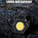 #A COB LED Keychains Flashlight Type-C USB Rechargeable Multifunctional Torch La