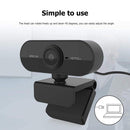 HD 1080P Web Camera USB Built-in Microphone for Computer Laptop Video Recording