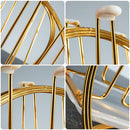 6 Hook Metal Coffee Mug Mug Cups Stand Cup Rack Storage Rack Holder Mug Holder