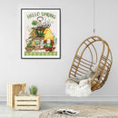 5D Diamond Painting Kit Spring Gnome Full Round Drill Rhinestone DIY Wall Art