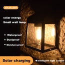 Waterproof Solar Light Decorative Tungsten Lamps Outdoor Wall Garden Decoration