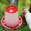 Farmer Bucket Plastic 1.5L Bird Quail Chicken Poultry Feeder Food Drink Water
