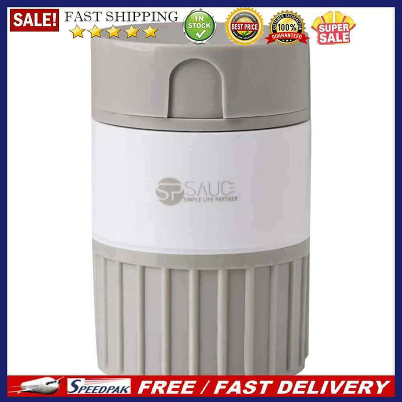 Medicine Box 4 in 1 Pill Crusher Dispenser Splitter Grinder Drug Pill Conta