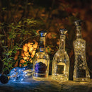 10pcs LED Solar Bottle String Light Diamond Cork Fairy Lamp Decor (Warm) Newly