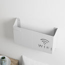 #A Wireless Wifi Router Storage Box Hollow-out Thickened Iron Plug Shelf Home De