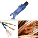 Wire Stripper Peeling Pliers RG59/6 Coaxial Cable Cutter Terminal Crimping To