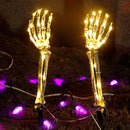 1 Pairs Ghost Hand Light Holiday Party Decor for Lawn Driveway Terrace Sidewalk