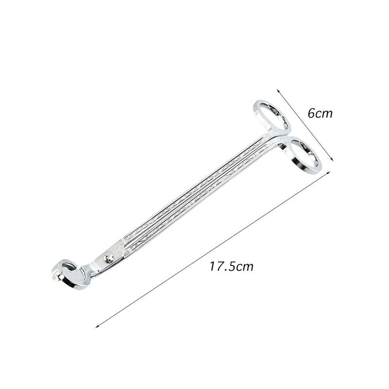 Candle Wick Trimmer Oil Lamp Trim Scissor Cutter Snuffer Tool Hook Clipper