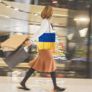 Bag Shoulder Handbags Ukrainian Flag Tote Ukraine Flag Storage Bag Capacity