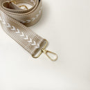 Handbag Strap for DIY Shoulder Crossbody Bag Accessories Nylon Belt (Khaki)