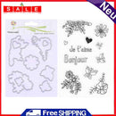 Butterfly Flower Cutting Die Seal DIY Scrapbooking Album Embossing Stencils-1929