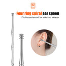 10pcs Ear Wax Pickers Wax Remover Stainless Steel Piercing Kits (Green) Newly