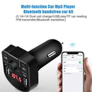 Fast Charger Adapter Radio MP3 Player Wireless Bluetooth 5.0 Car FM Transmitter