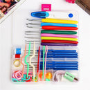 16 sizes Crochet hooks Needles Stitches knitting Craft Case crochet set  Newly