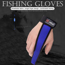 Casting One Finger Glove Stall Protector Non Slip Carp Fishing Tool (Blue) Newly