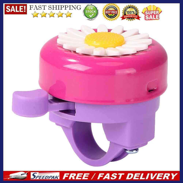 Kids Bicycle Bell Handlebars Boys Girls Mountain Road MTB Bike Daisy Ring A
