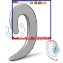 Bone Conduction Headphone Bluetooth-compatible 4.1 with Mic Lightweight Open-Ear