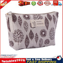 Printed Cosmetic Bag Canvas Purse Zip Makeup Wash Storage Pouch (Style 8) Newly