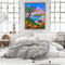 Seaside Oil Paint by Numbers Hand Painted Frameless Picture Home Art Ornament
